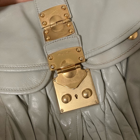 Miu Miu two-way bag leather - Picture 9 of 12